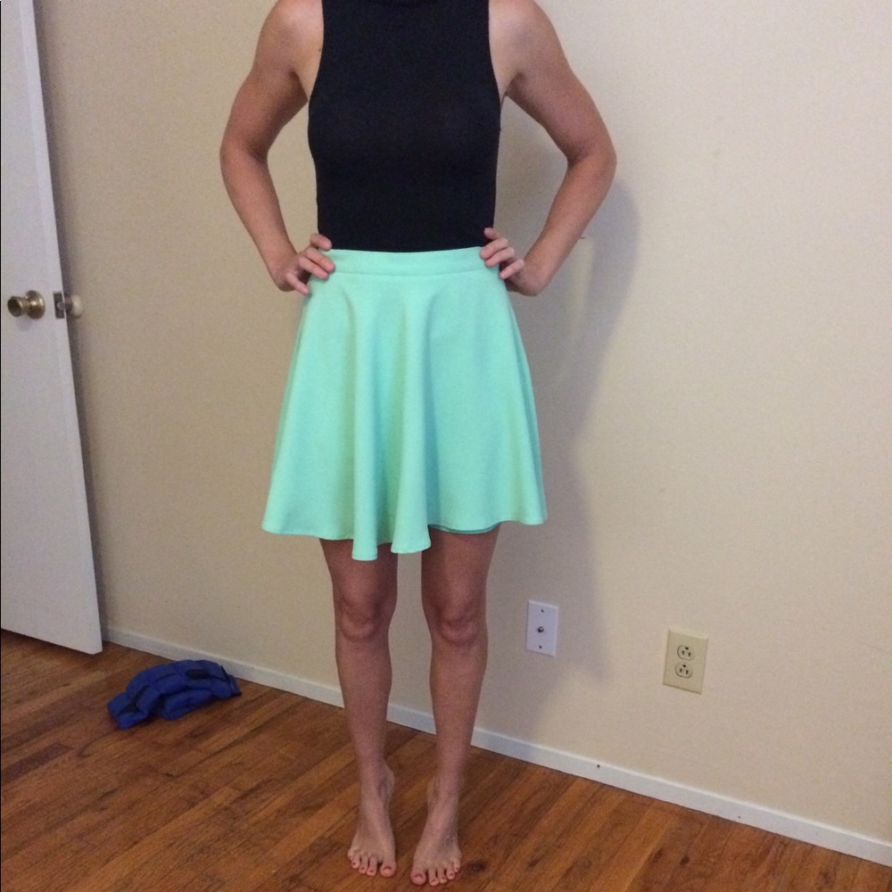 Mint Skater Skirt
